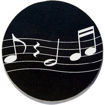 Picture of WAVY MUSIC WHITE COASTER